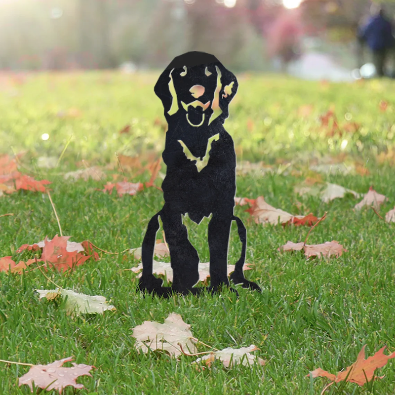 Golden Retriever Metal Silhouette-Jolura