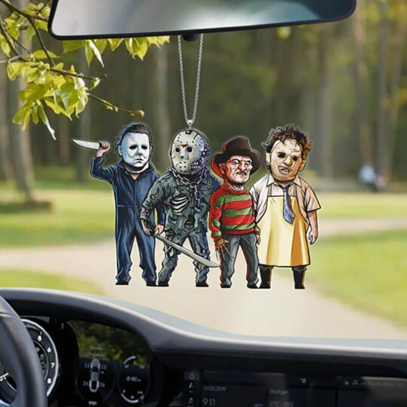 Halloween Horror Movie Hanging Car Ornament-Jolura