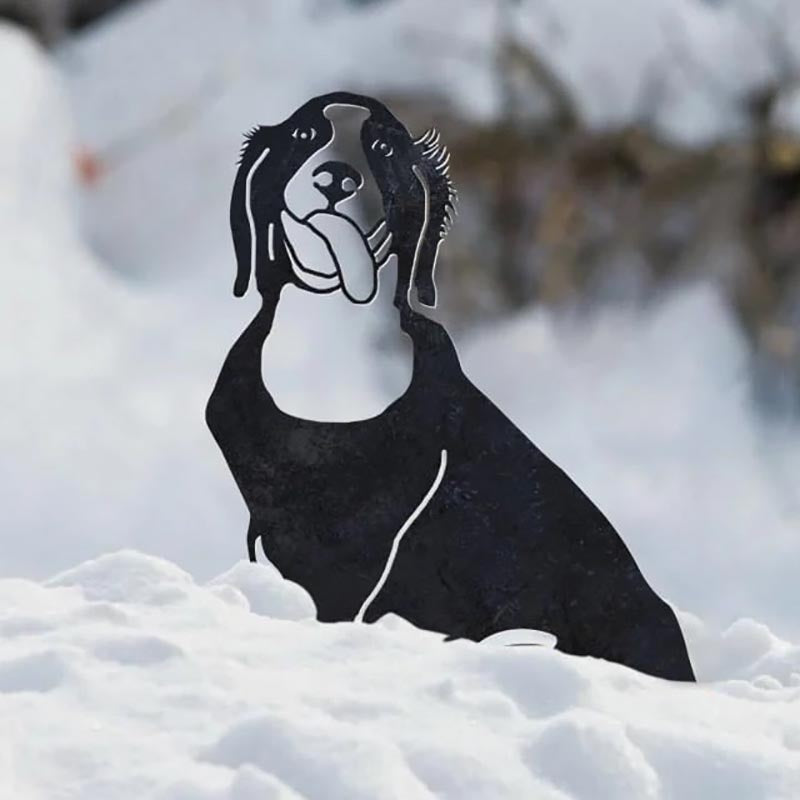 Golden Retriever Metal Silhouette-Jolura