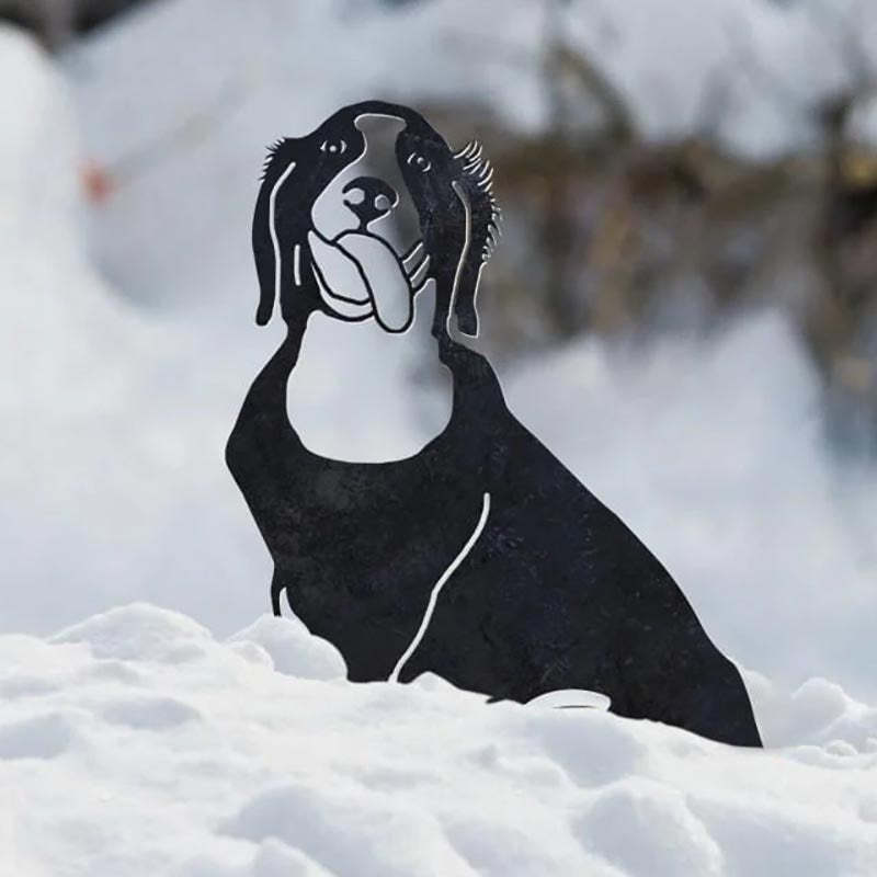 Golden Retriever Metal Silhouette-Jolura