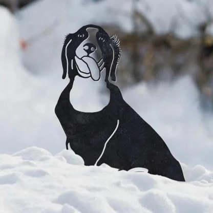 Golden Retriever Metal Silhouette-Jolura