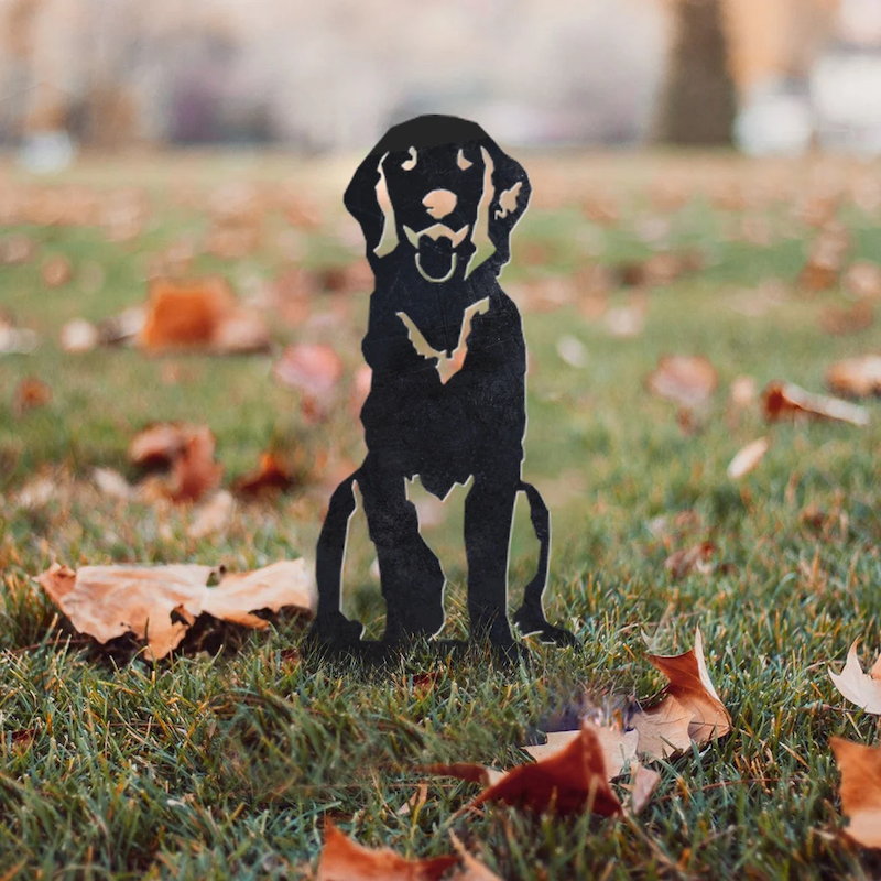 Golden Retriever Metal Silhouette-Jolura