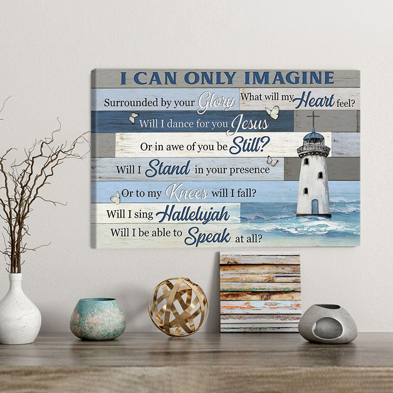 I Can Only Imagine - D362 - Gallery Wrapped Canvas Prints