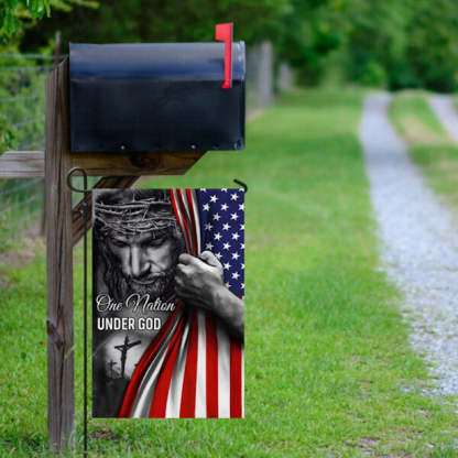 One Nation Under God Jesus Flag-Jolura