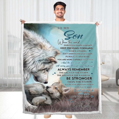 Wolf A246 - Premium Blanket-Jolura