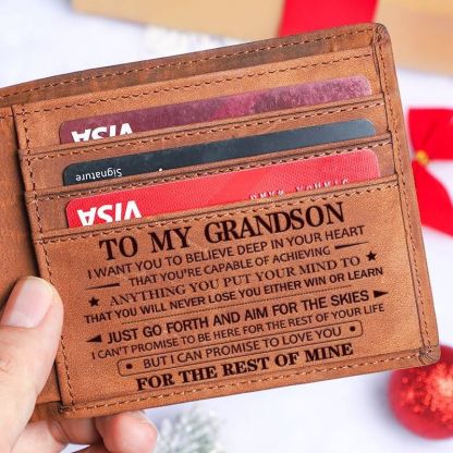 You Will Never Lose - Top-grain Leather Wallet-Jolura