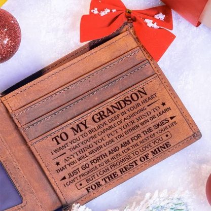 You Will Never Lose - Top-grain Leather Wallet-Jolura