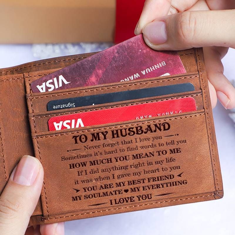 To My Husband - You Are My Everything - Bifold Wallet-Jolura