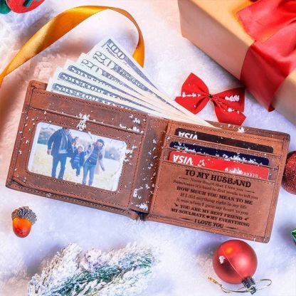 To My Husband - You Are My Everything - Bifold Wallet-Jolura