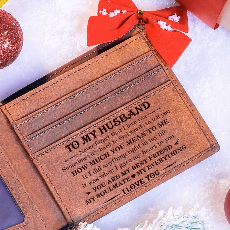 To My Husband - You Are My Everything - Bifold Wallet-Jolura