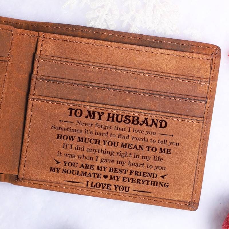 To My Husband - You Are My Everything - Bifold Wallet-Jolura