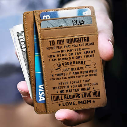 No Matter What I Will Always Love You - Card Wallet-Jolura