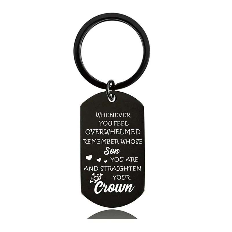 Whenever You Feel Overwhelmed - Inspirational Keychain - A916-Jolura
