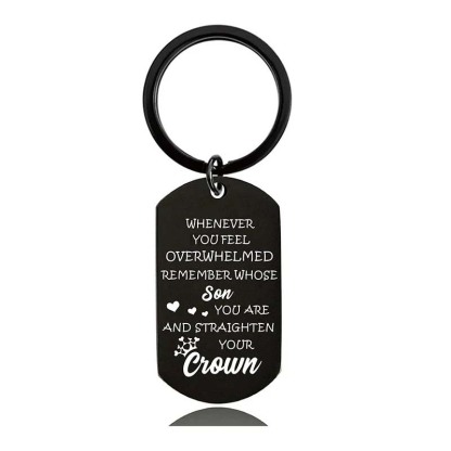 Whenever You Feel Overwhelmed - Inspirational Keychain - A916-Jolura