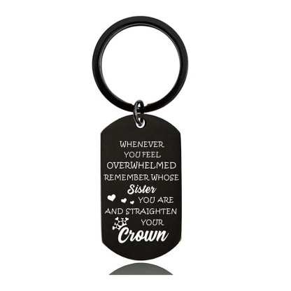 Whenever You Feel Overwhelmed - Inspirational Keychain - A916-Jolura