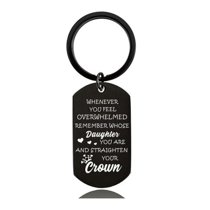 Whenever You Feel Overwhelmed - Inspirational Keychain - A916-Jolura