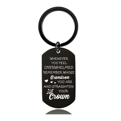 Whenever You Feel Overwhelmed - Inspirational Keychain - A916-Jolura