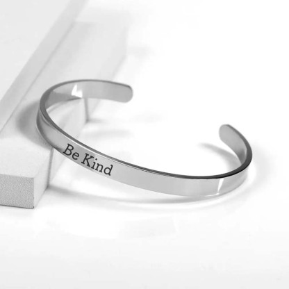 Be Kind...Of A Bi♥ch Mantra Bracelet-Jolura