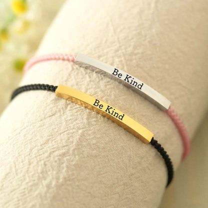 Be Kind...Of A Bi♥ch Tube Bracelet-Jolura