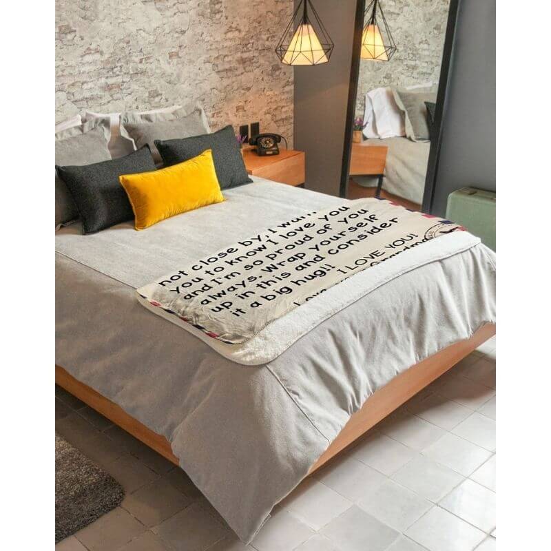 To My Granddaughter - From Grandma - A325 - Premium Blanket-Jolura