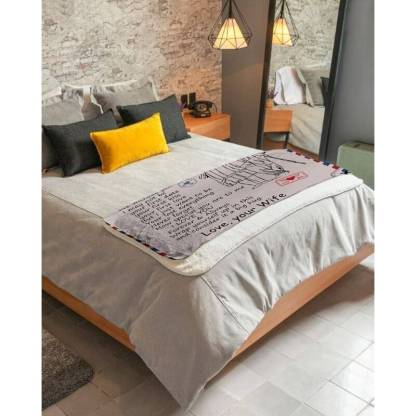 To My Husband - From Wife - A326 - Premium Blanket-Jolura