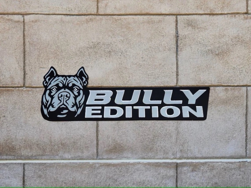 American Bully Car Badge Laser Cutting Car Emblem CE012-Jolura
