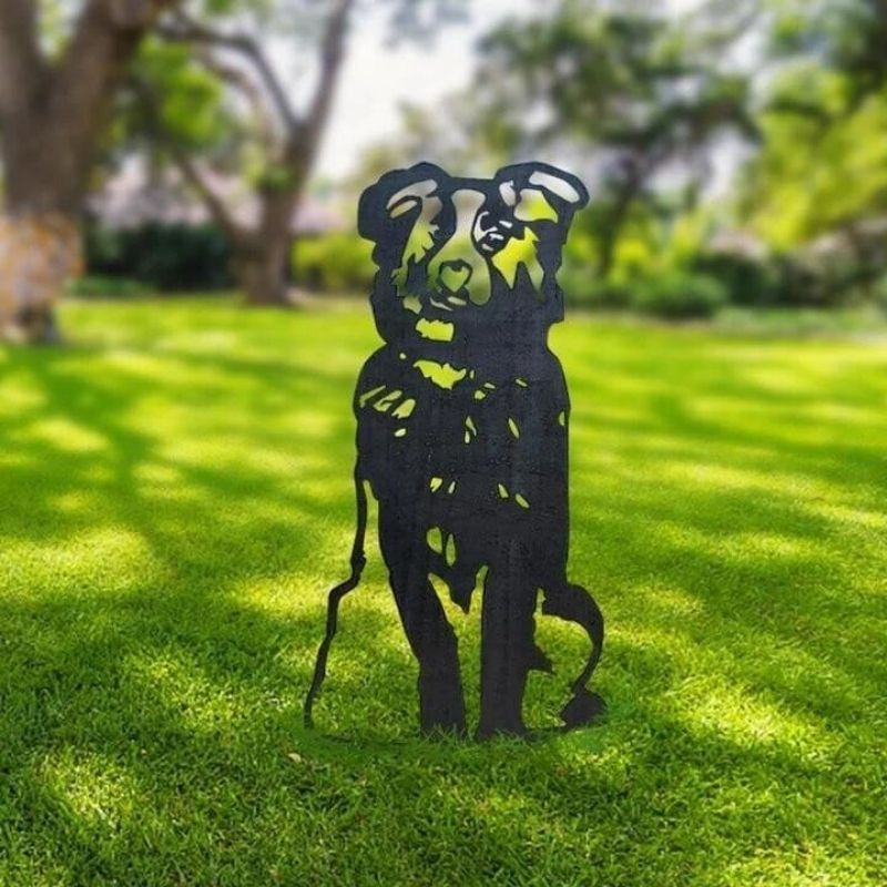 Australian Shepherd Metal Silhouette-Jolura