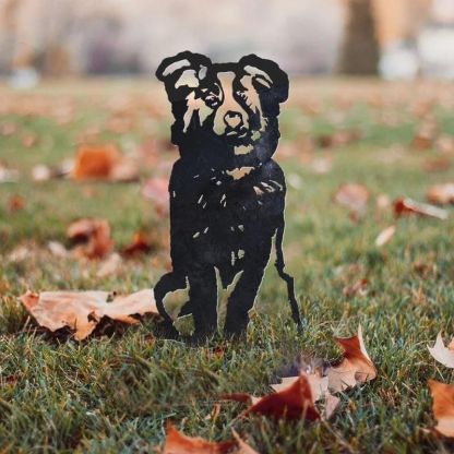 Australian Shepherd Metal Silhouette-Jolura