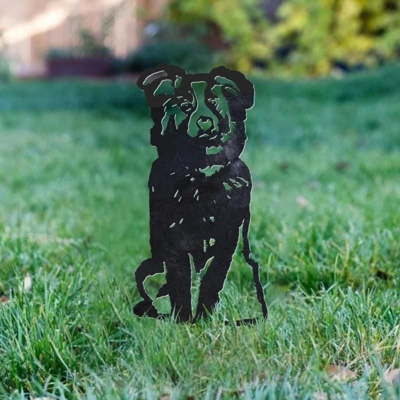 Australian Shepherd Metal Silhouette-Jolura
