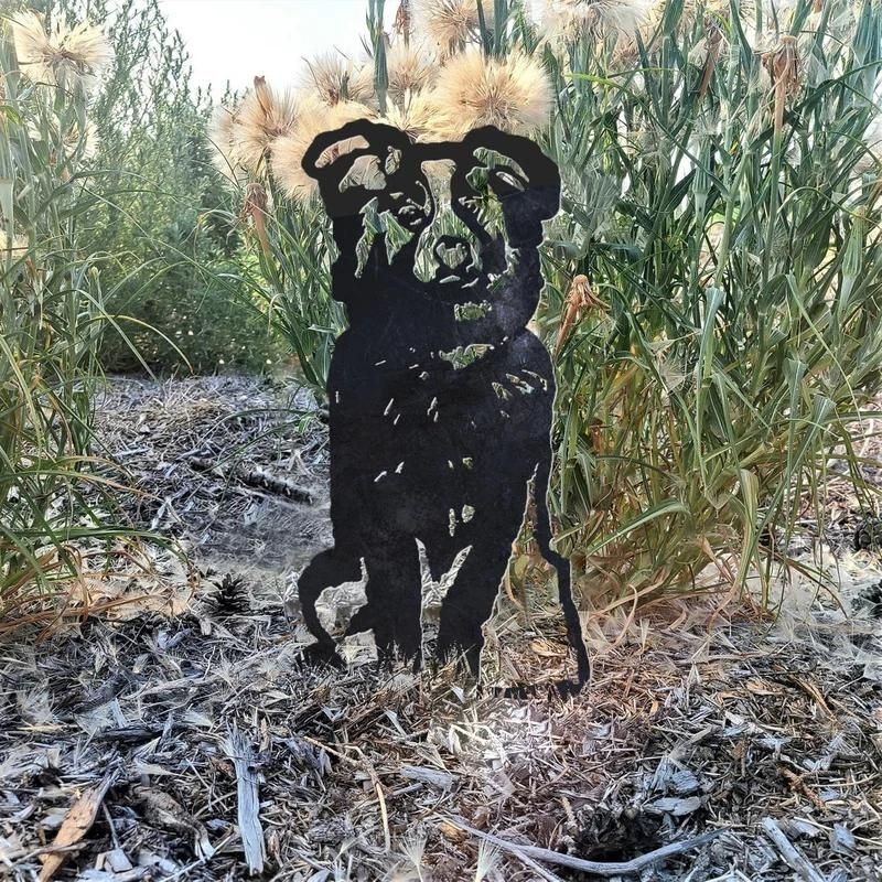 Australian Shepherd Metal Silhouette-Jolura