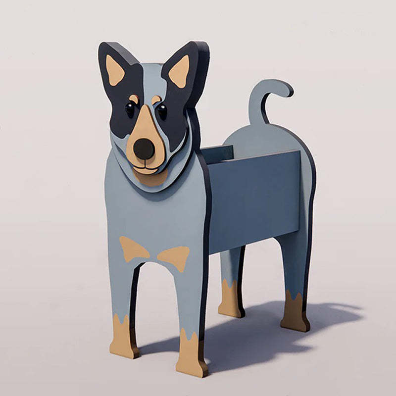 Australian Cattle Dog Planter AP094-Jolura