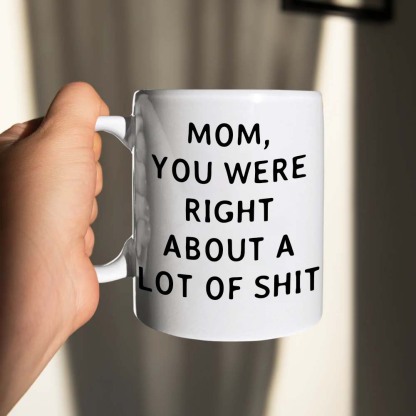 Mom You Were Right Mug - Gift For Mom-Jolura
