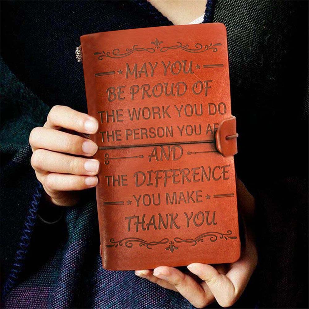 May You Be Proud Of  - Employee Motivation Notebook-Jolura