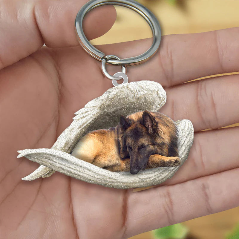 Sleeping Angel Acrylic Keychain Belgian Shepherd SA091-Jolura
