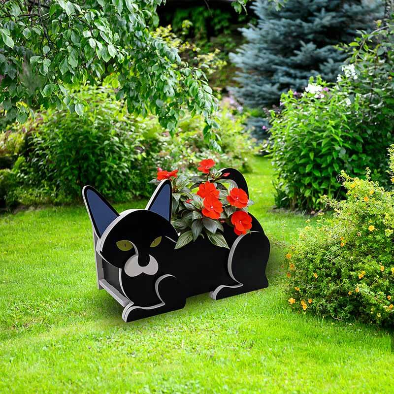 Black Cat Planter AP071-Jolura