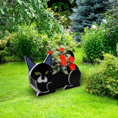 Black Cat Planter AP071-Jolura