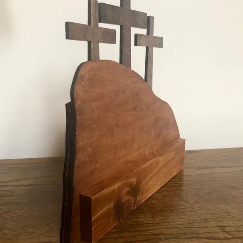 Wooden Easter Scenes Decor-Jolura