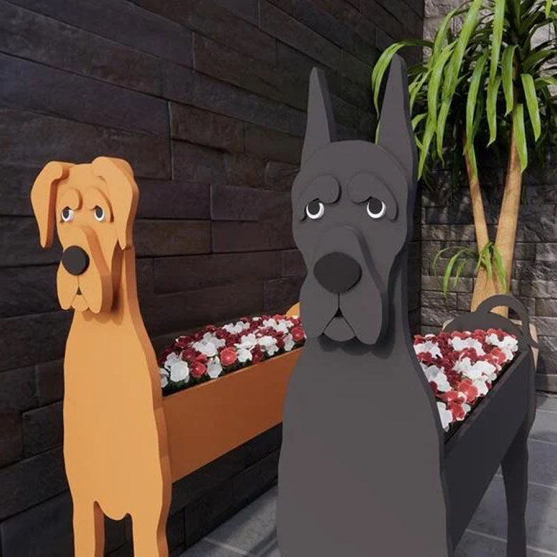 Lop-eared Great Danish Planter AP116-Jolura