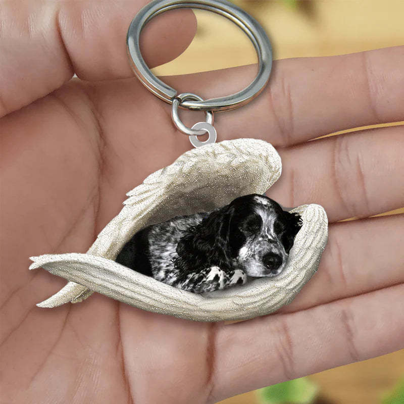 Sleeping Angel Acrylic Keychain Cocker Spaniel SA047-Jolura
