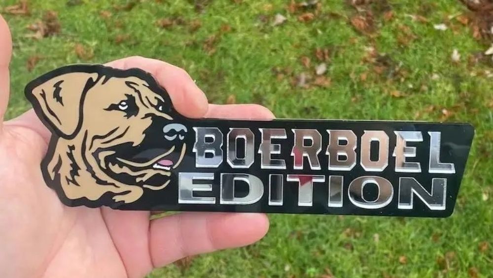 Boerboel Car Badge Laser Cutting Car Emblem CE016-Jolura