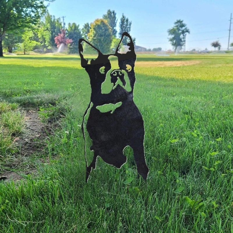 Boston Terrier Metal Silhouette-Jolura