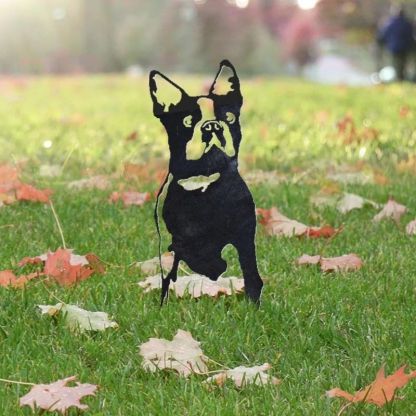 Boston Terrier Metal Silhouette-Jolura