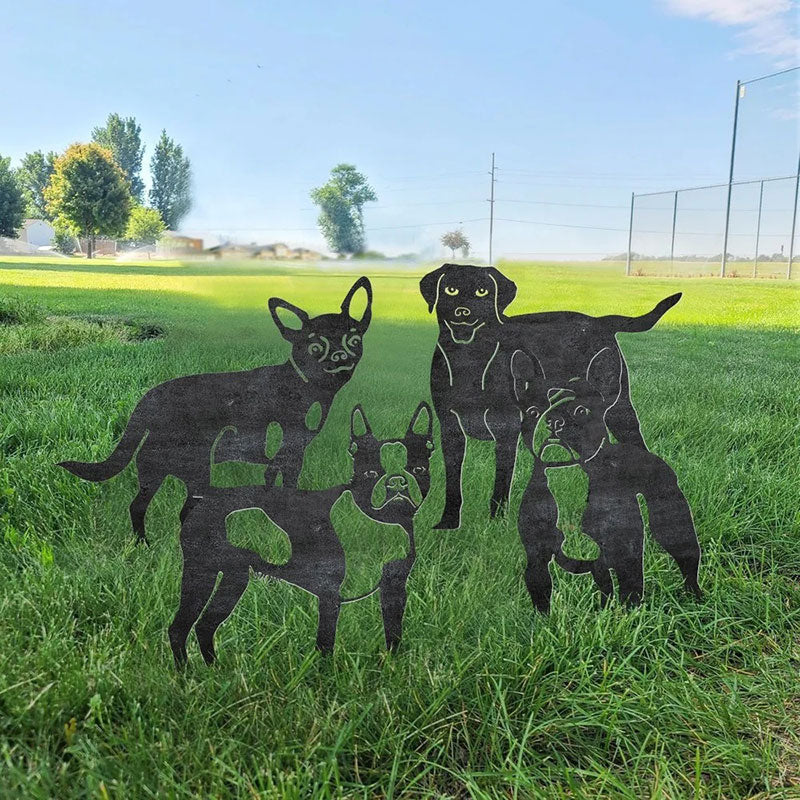 Boston Terrier Metal Silhouette-Jolura