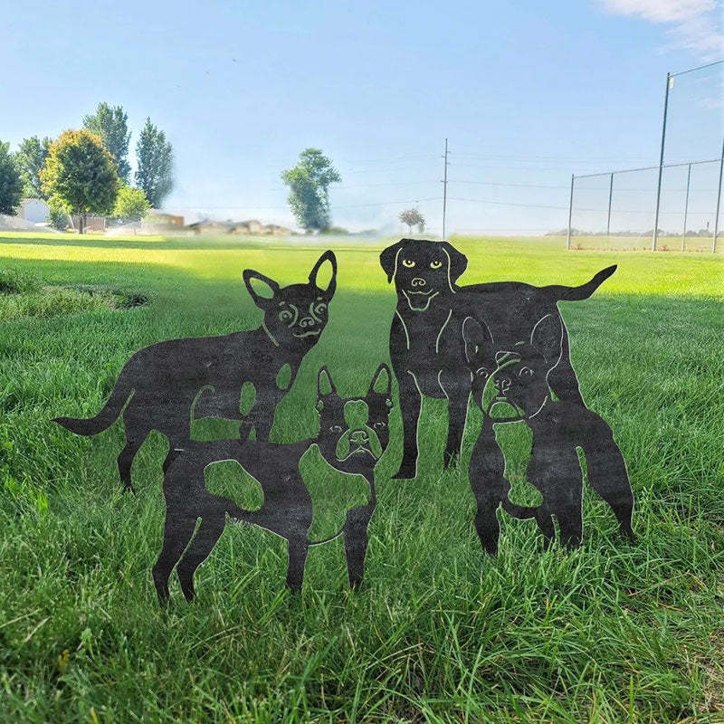Boston Terrier Metal Silhouette-Jolura