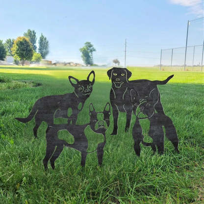 Boston Terrier Metal Silhouette-Jolura