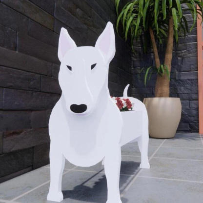 Bull Terrier Planter AP015-Jolura