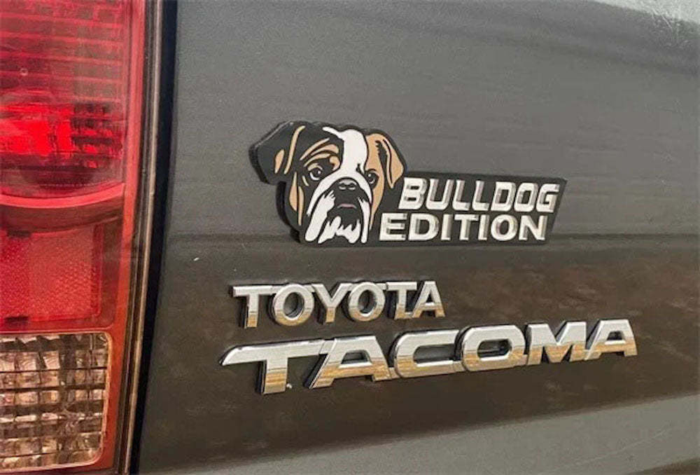 Bulldog Car Badge Laser Cutting Car Emblem CE002-Jolura