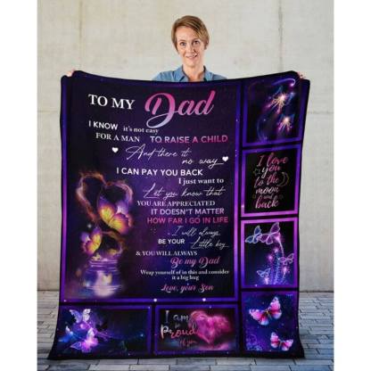 To My Dad - From Son - A315 - Premium Blanket-Jolura