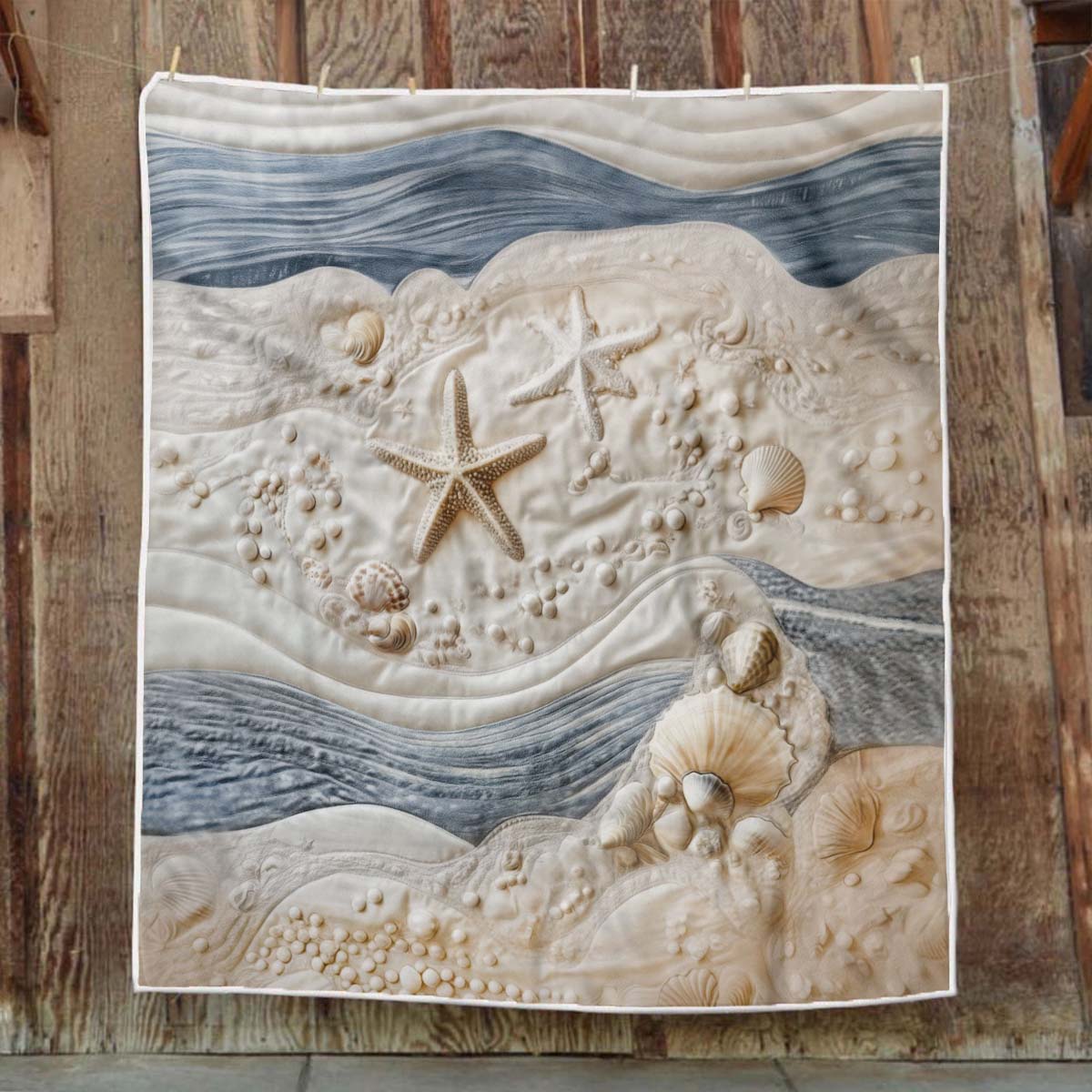 Pearl Ocean Blanket - C030 - Premium Blanket