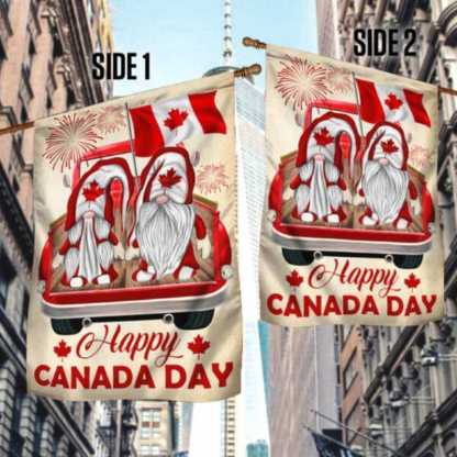 Happy Canada Day Flag Canada Day With My Gnome Eh-Jolura